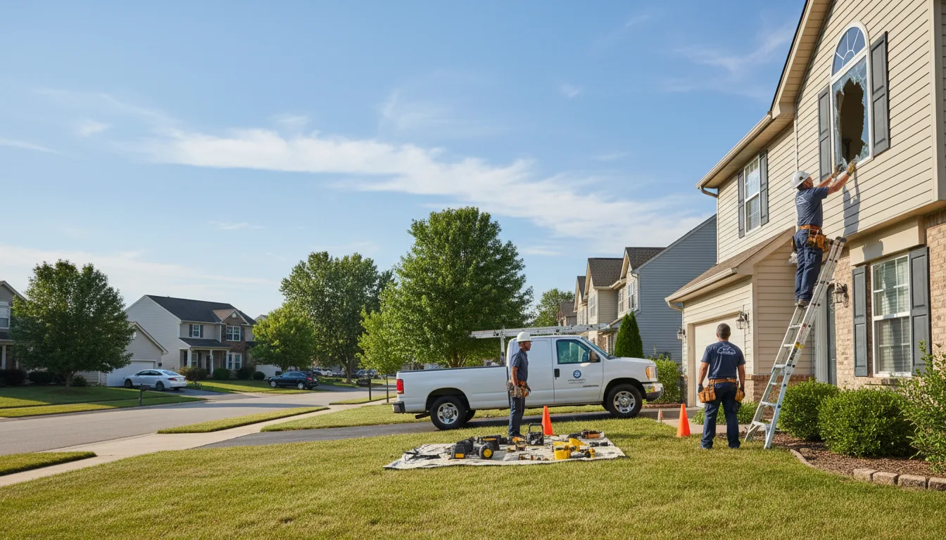 Expert window installer providing residential service in Hornbeak, TN